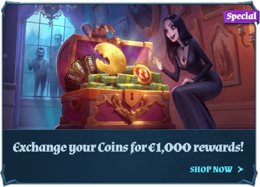 Exchange your Coins for €1,000 Rewards!